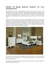 Benefits of Buying Bedroom Furniture Set Over Individual Pieces 2.pdf