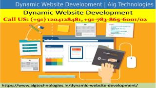 Dynamic Website Development Noida Delhi Gurgaon India.pptx