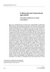 El Dilema Ético De La Fluoración Del Agua Potable (Chile).pdf