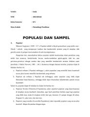 POPULASI DAN SAMPEL.doc
