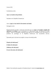 modelo carta solicitud de exequatur (presidente del pais).doc